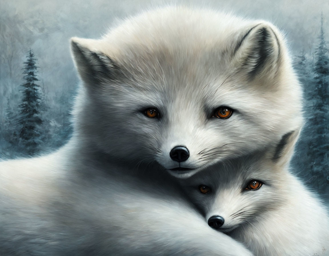The Arctic Foxes by Dana Edwards 