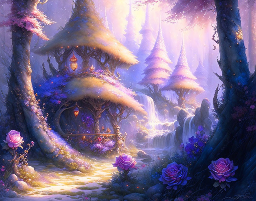 Purple Forest Of Elvenar