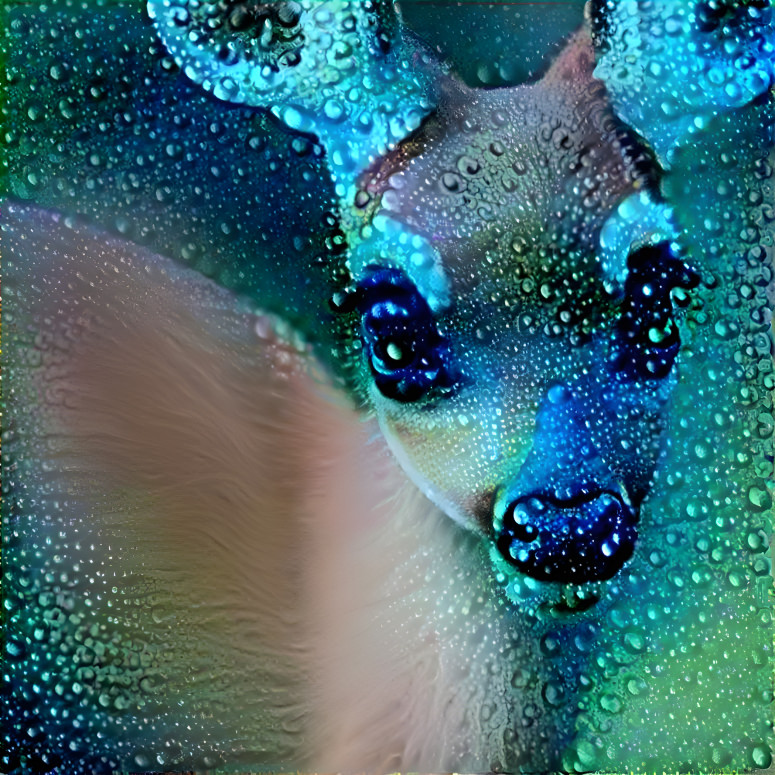 Bambi In The Rain by Dana Edwards 