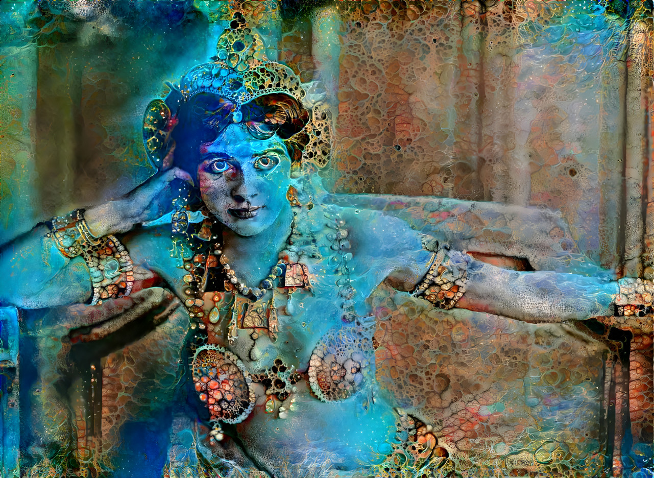 Mata Hari as Kali Ma