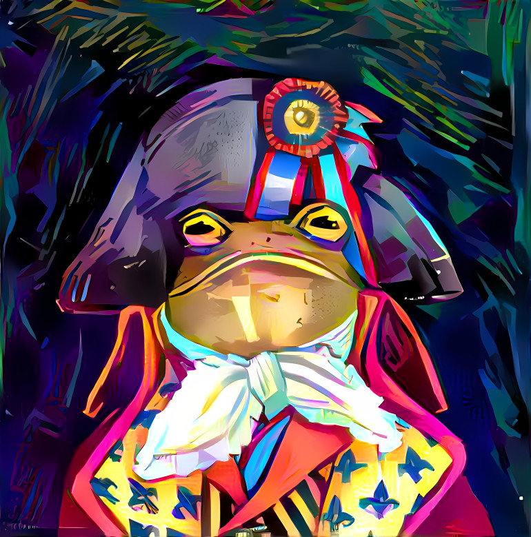 Frog napoleon