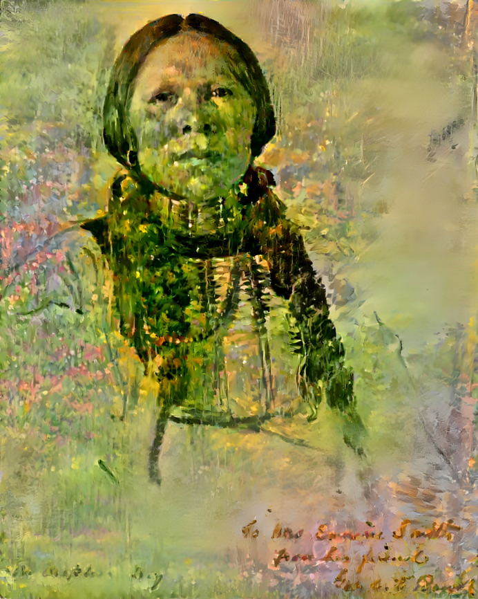 George de Forest Brush, An Arapahoe Boy  1882,
