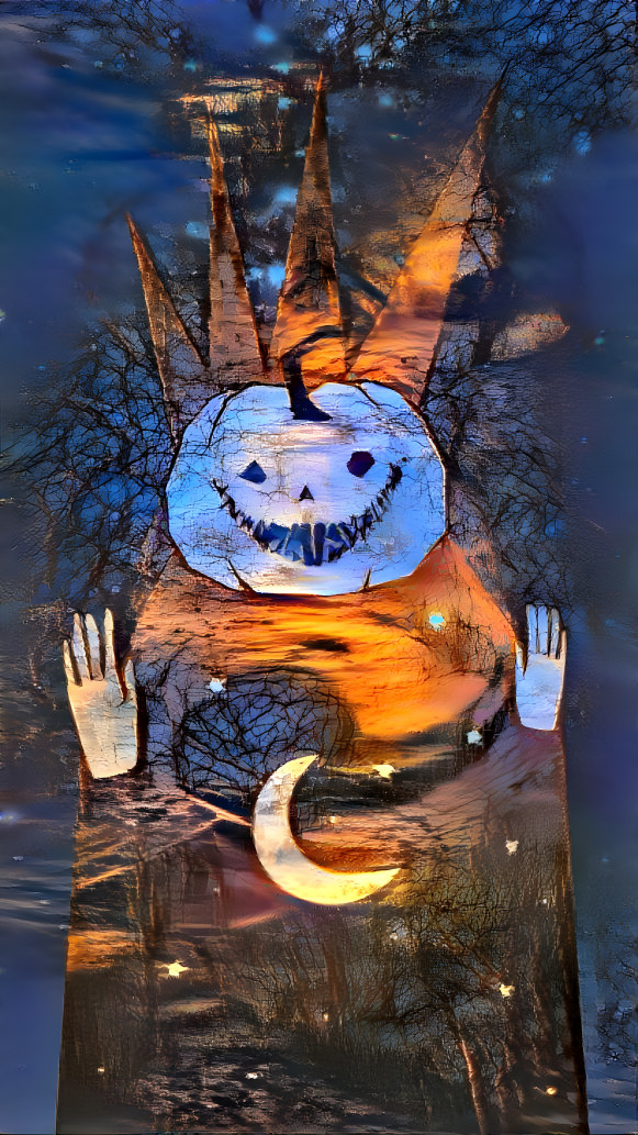 Effrayant Halloween Jack O'Lantern