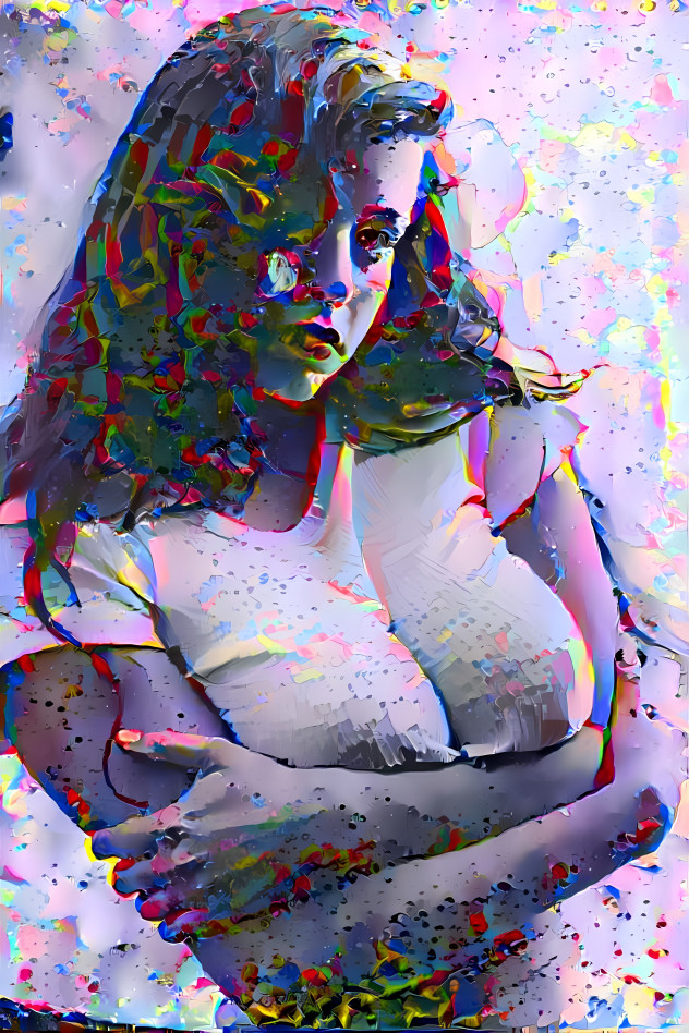 Zanah Marie rainbow abstract 