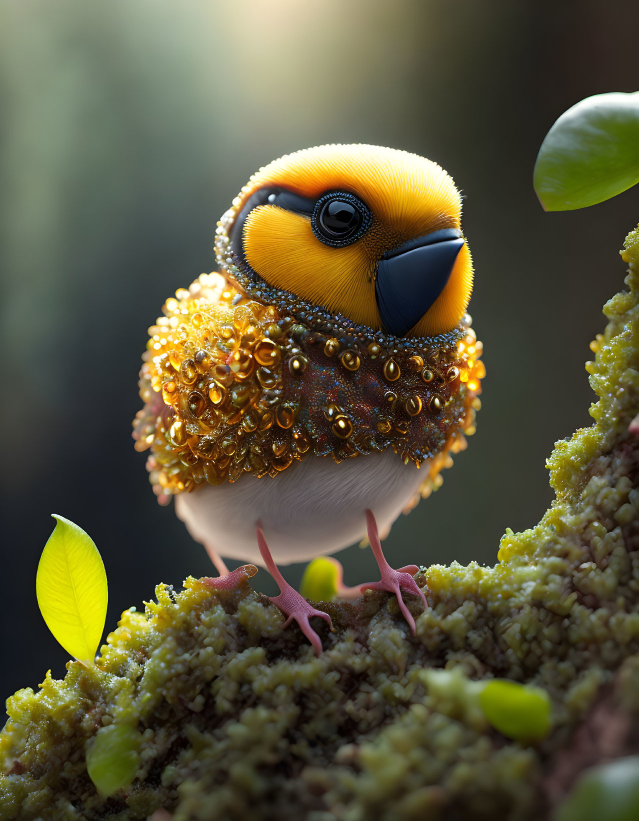 The jeweled bird