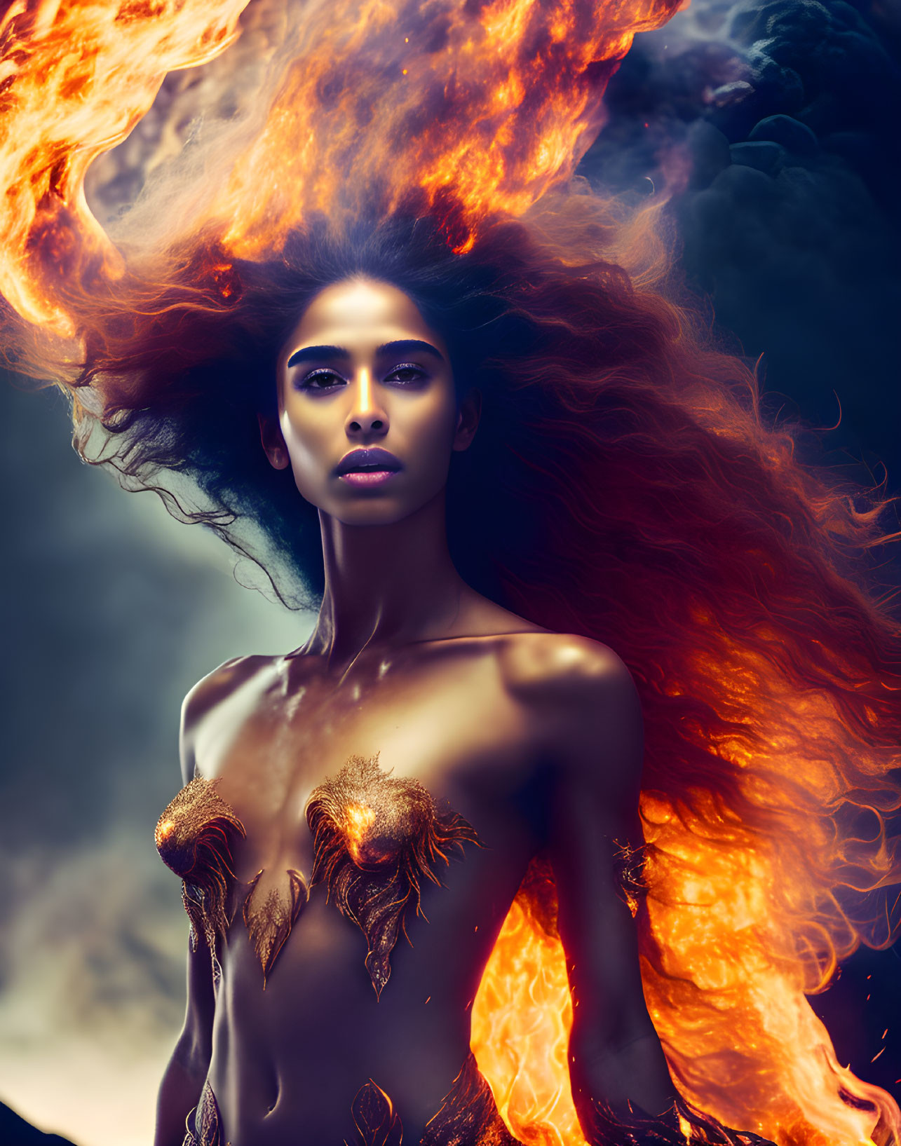The goddess of flame 