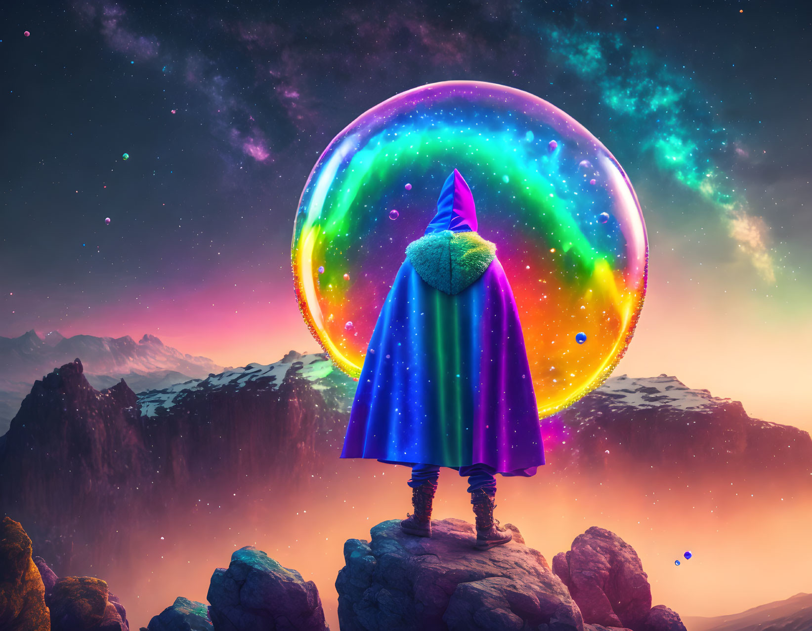 the wizard of rainbow magik