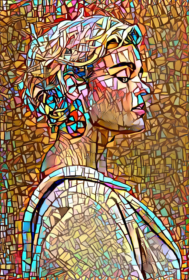 Stefania stained glass