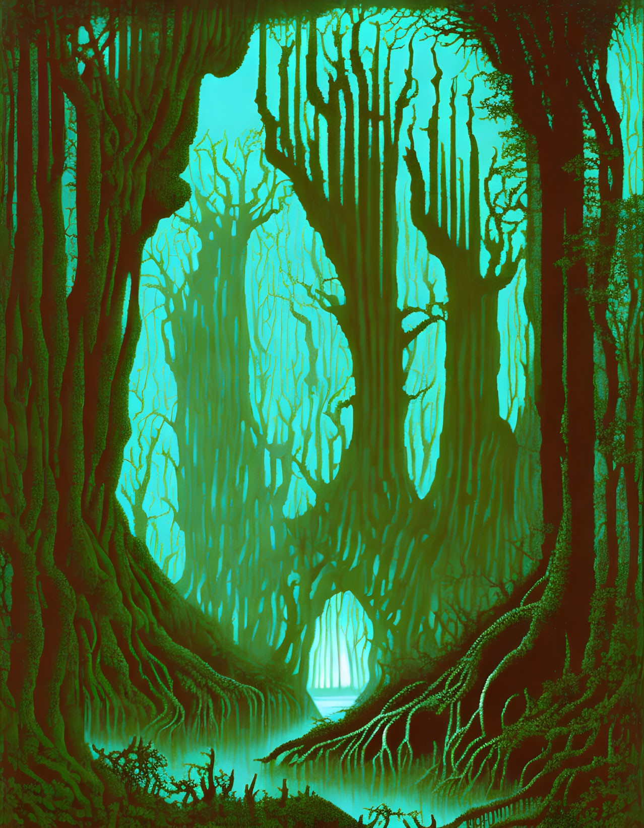 The warlock’s forest 