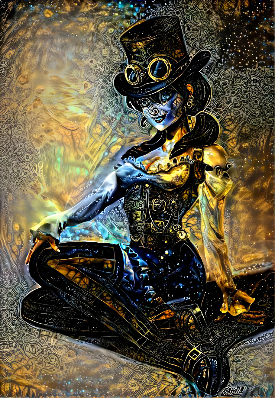 Steampunk Pin Up - Renee Chio 