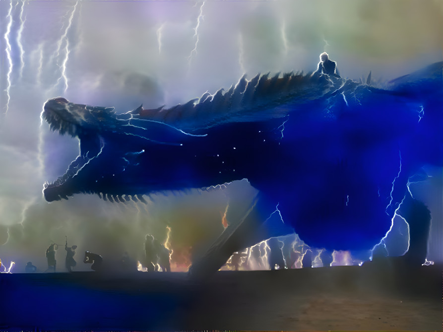 Thunder Daenereys Dragon