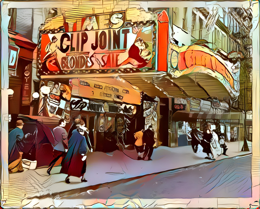Clip joint 1949
