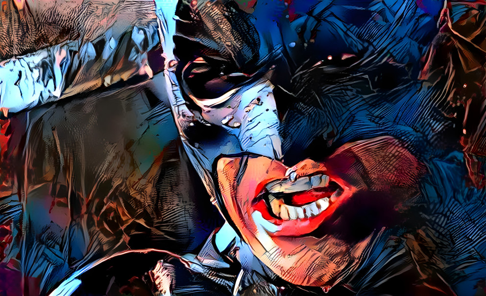 Batman, in the style of Batman