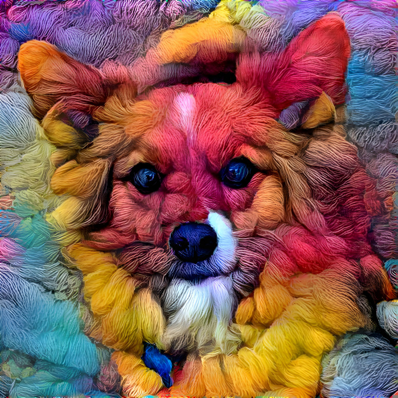 Yarn dog