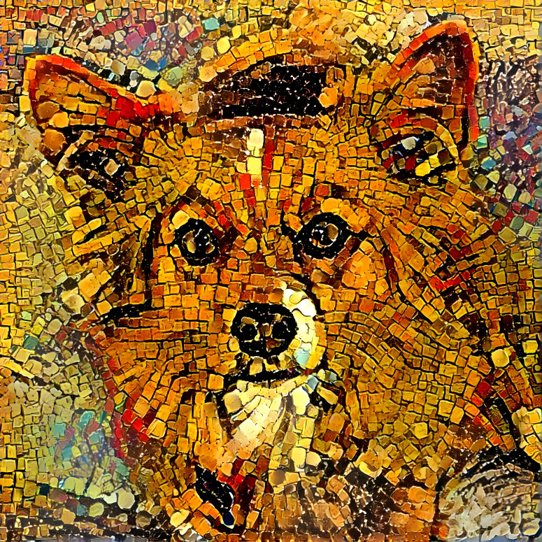 Mosaic Dog