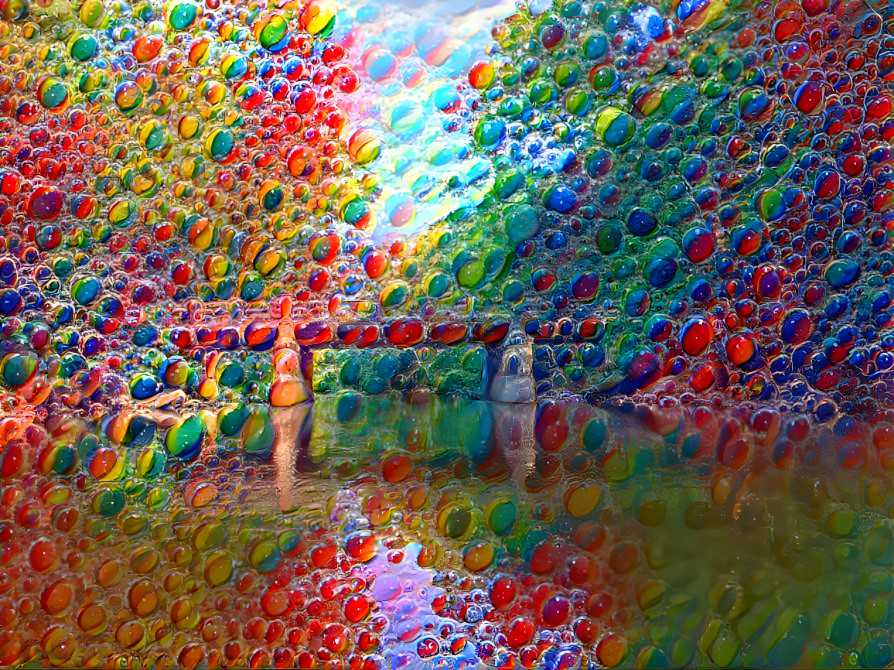 Paint Bubble Bridge