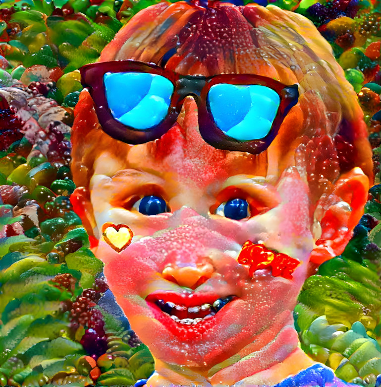 sunglasses kid is a fantasy forest species