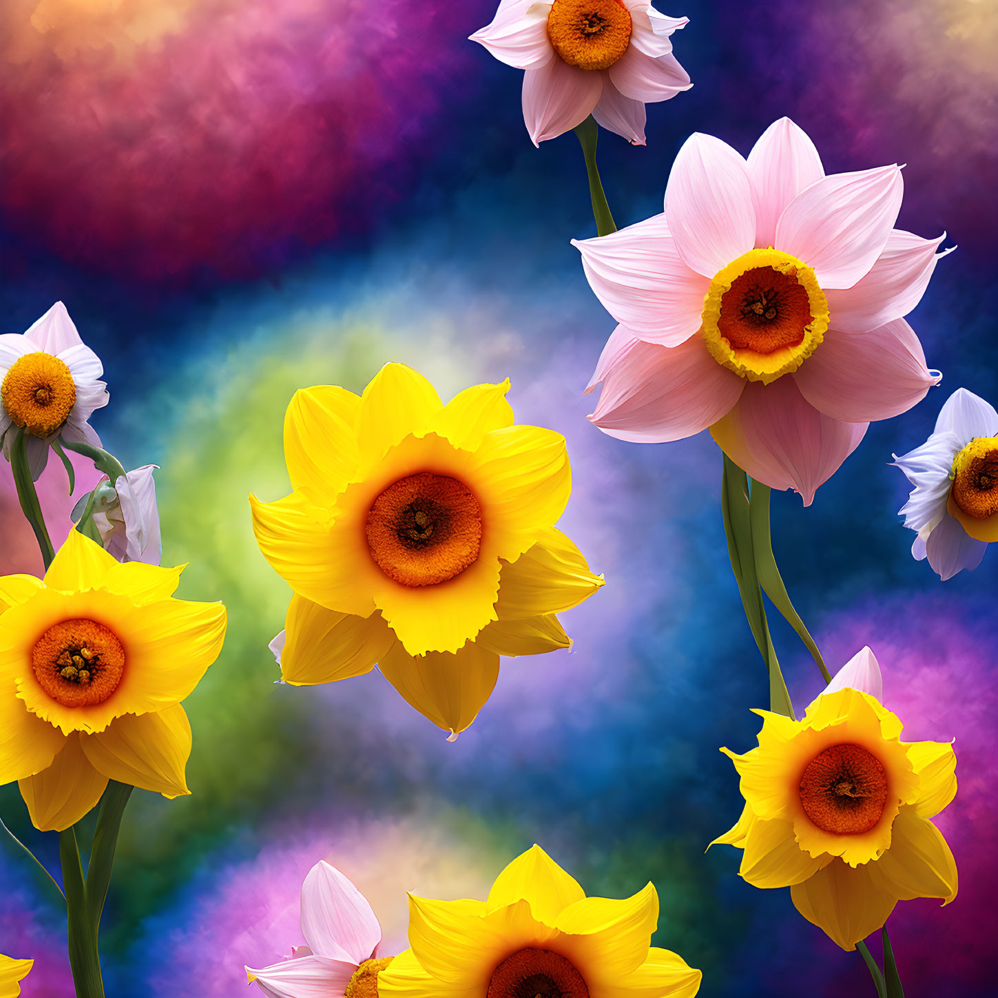 Daffodils Dancing for Joy