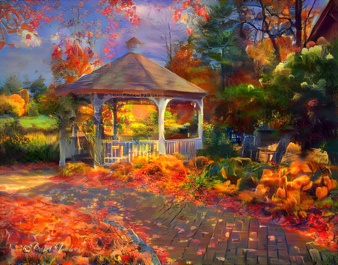 Autumn Gazebo in Elizabeth Park