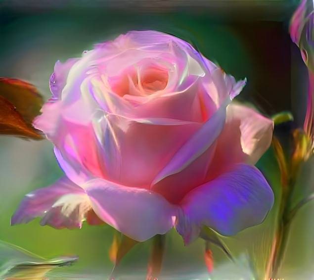 Super Pink Rose in full bloom