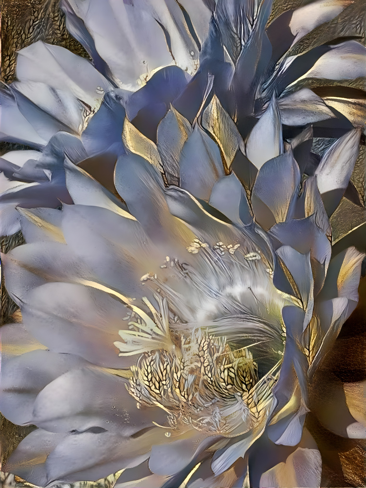 Cactus Flower by John Hill