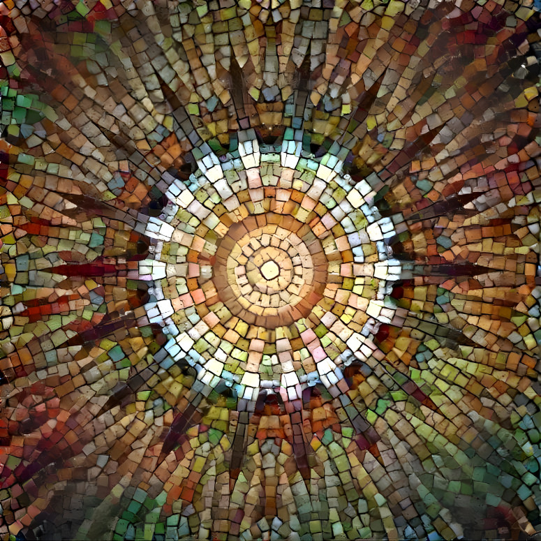Mosaic mandala