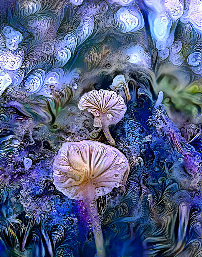 Lilac Mushroom 