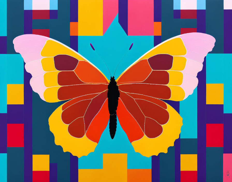 Etel Adnan Butterfly 17