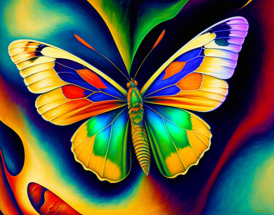 Umberto Boccioni Butterfly 37