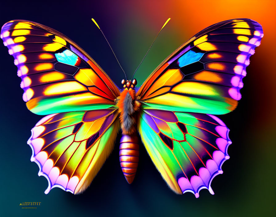 Albert Bierstadt Butterfly 35