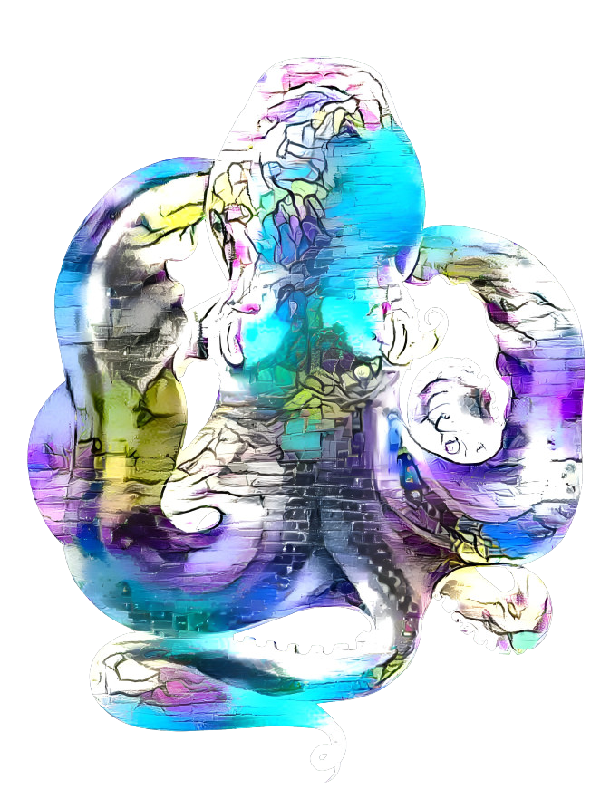 Octopus graffiti