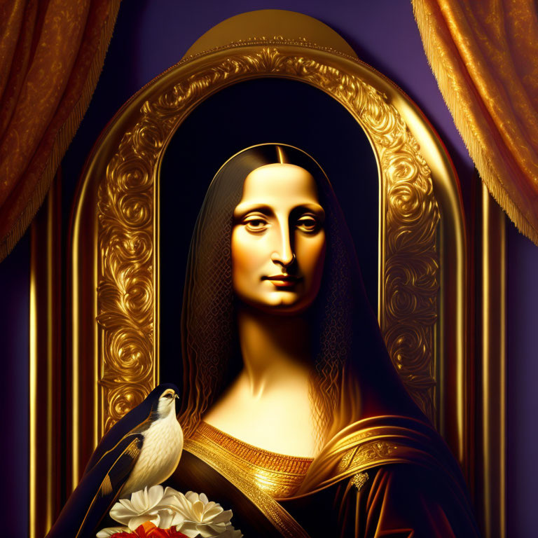 Mona Lisa… Catherine Abel style
