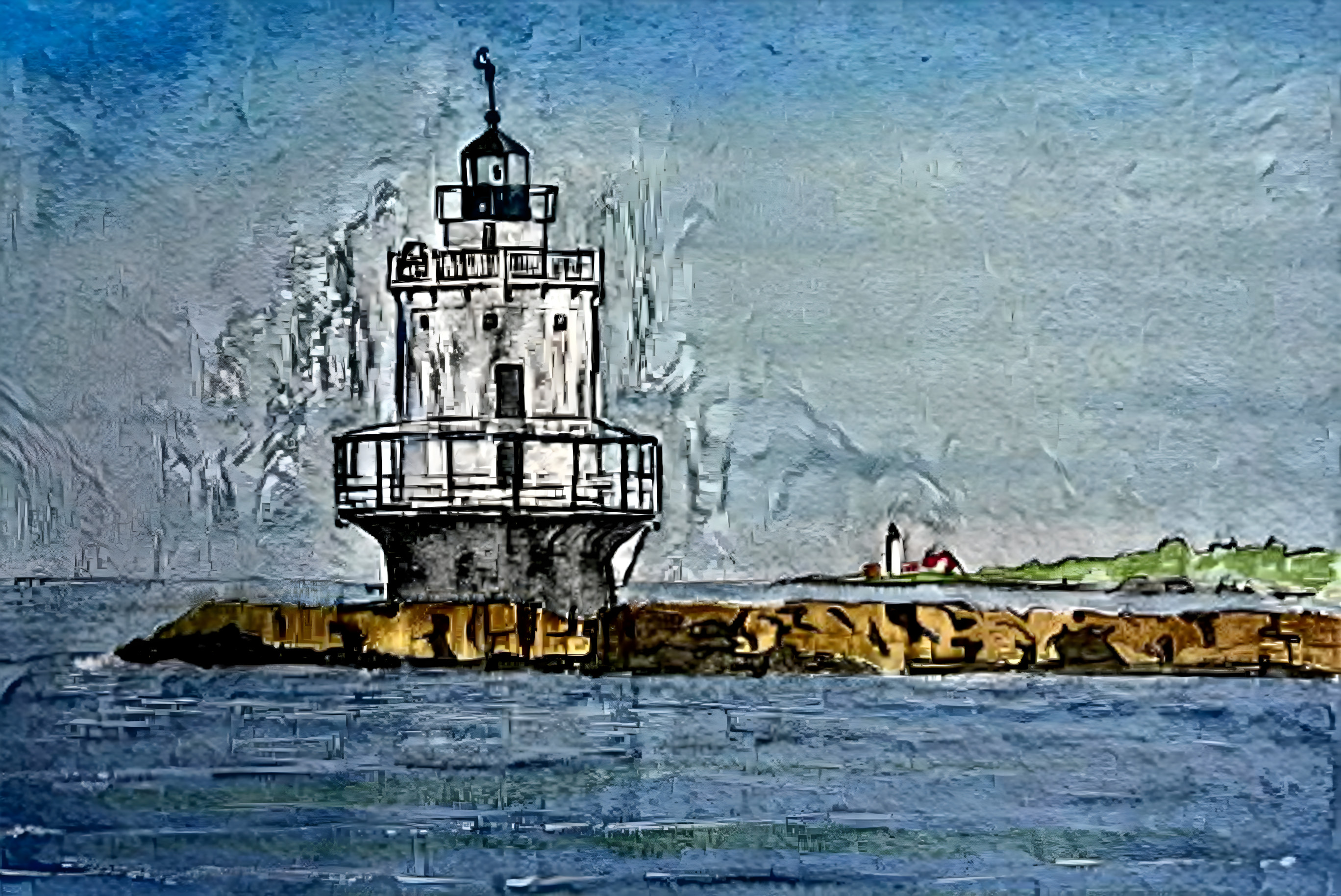 Spring Point Watercolor