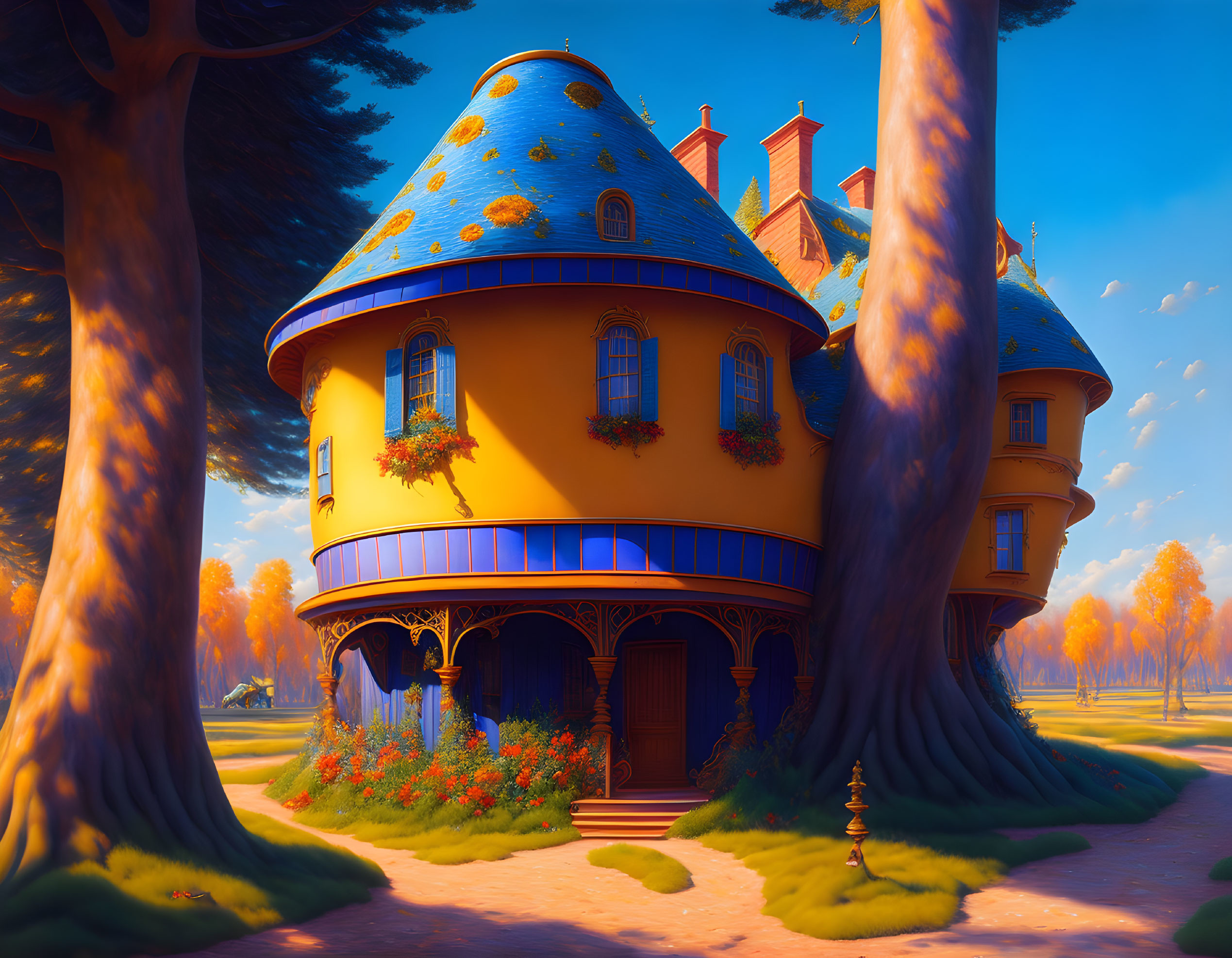 There was a Crooked House