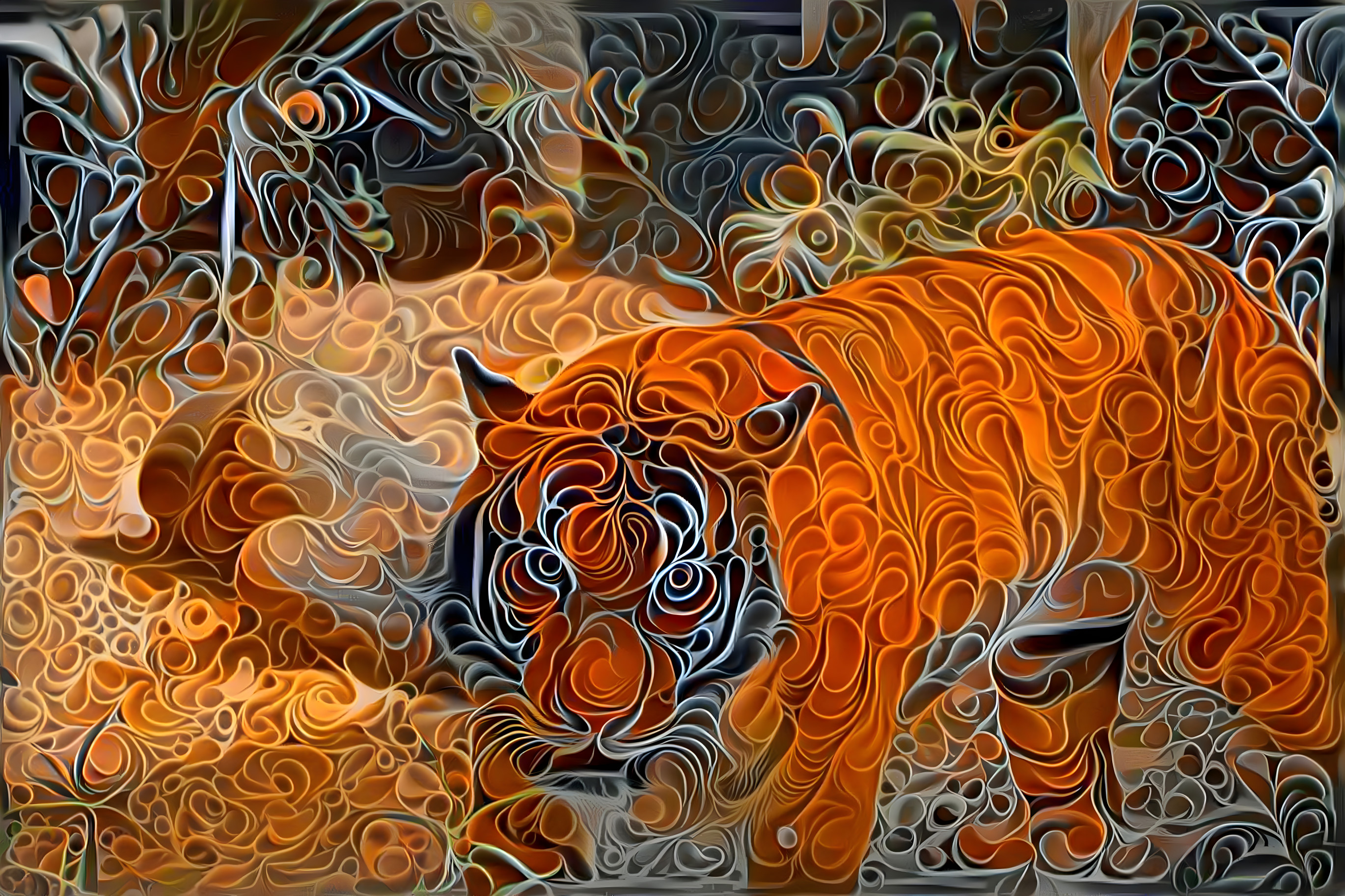 Camo-Tiger