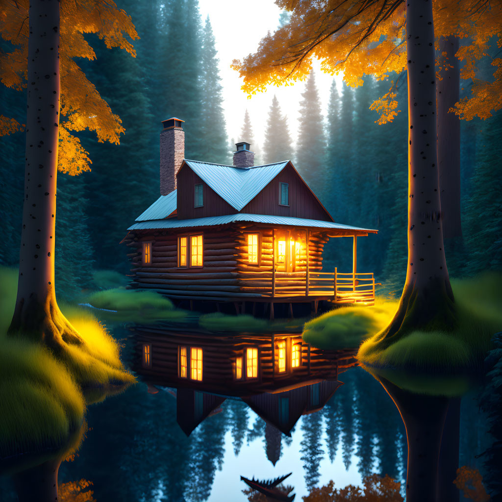 Cabin on the Creek