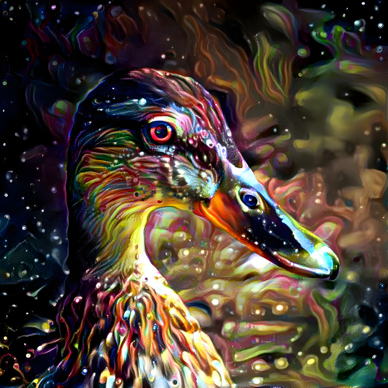 Portrait of a Duck 