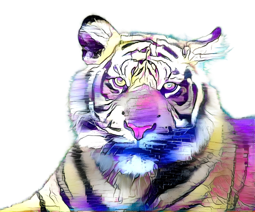 tiger graffiti