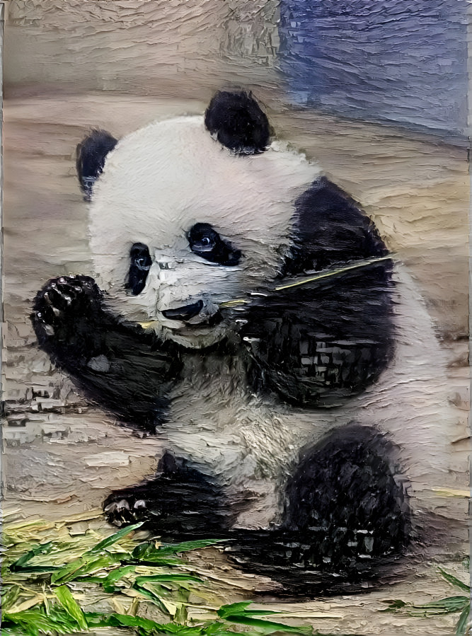 Panda hungry 