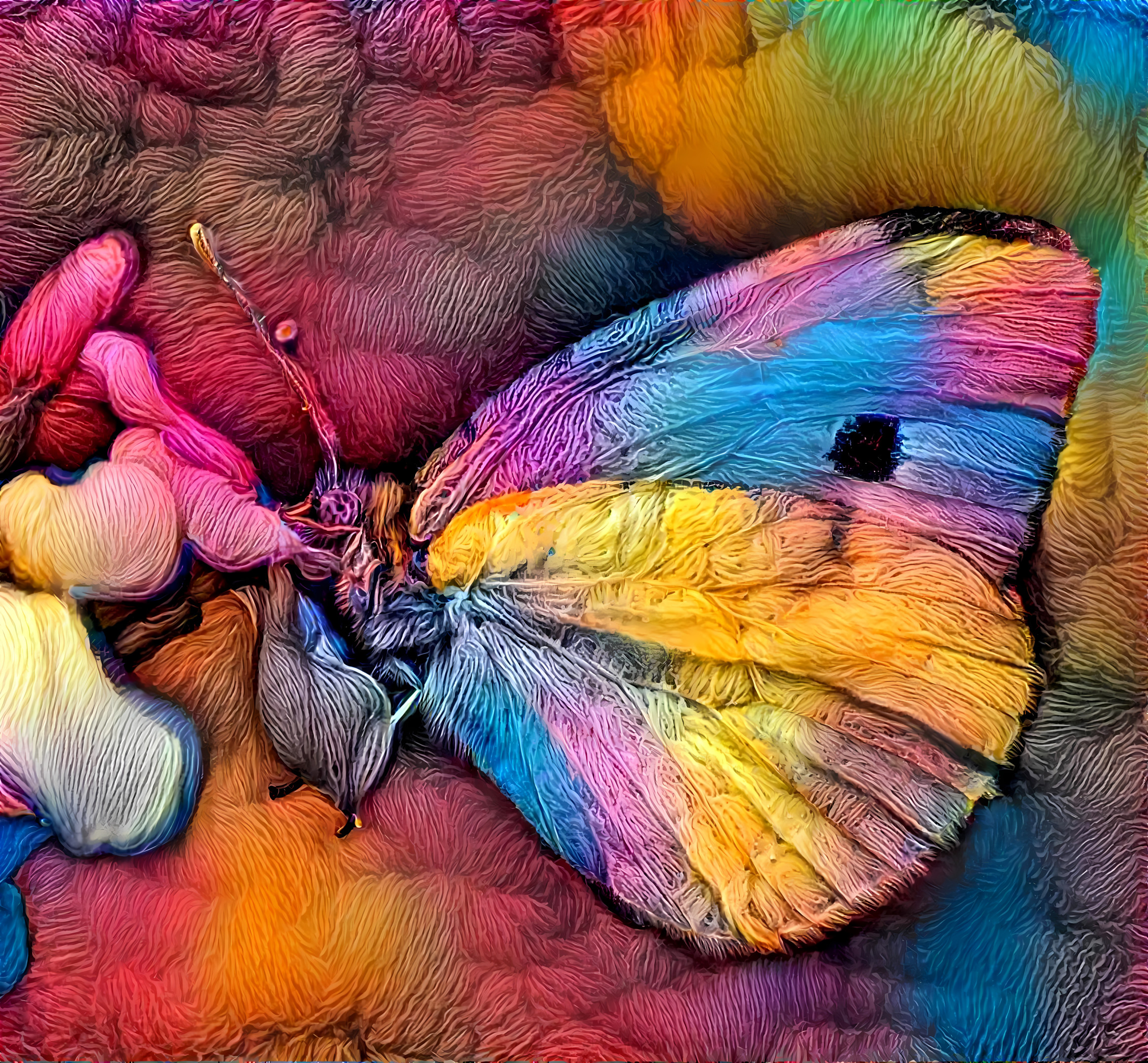 Knitted Butterfly