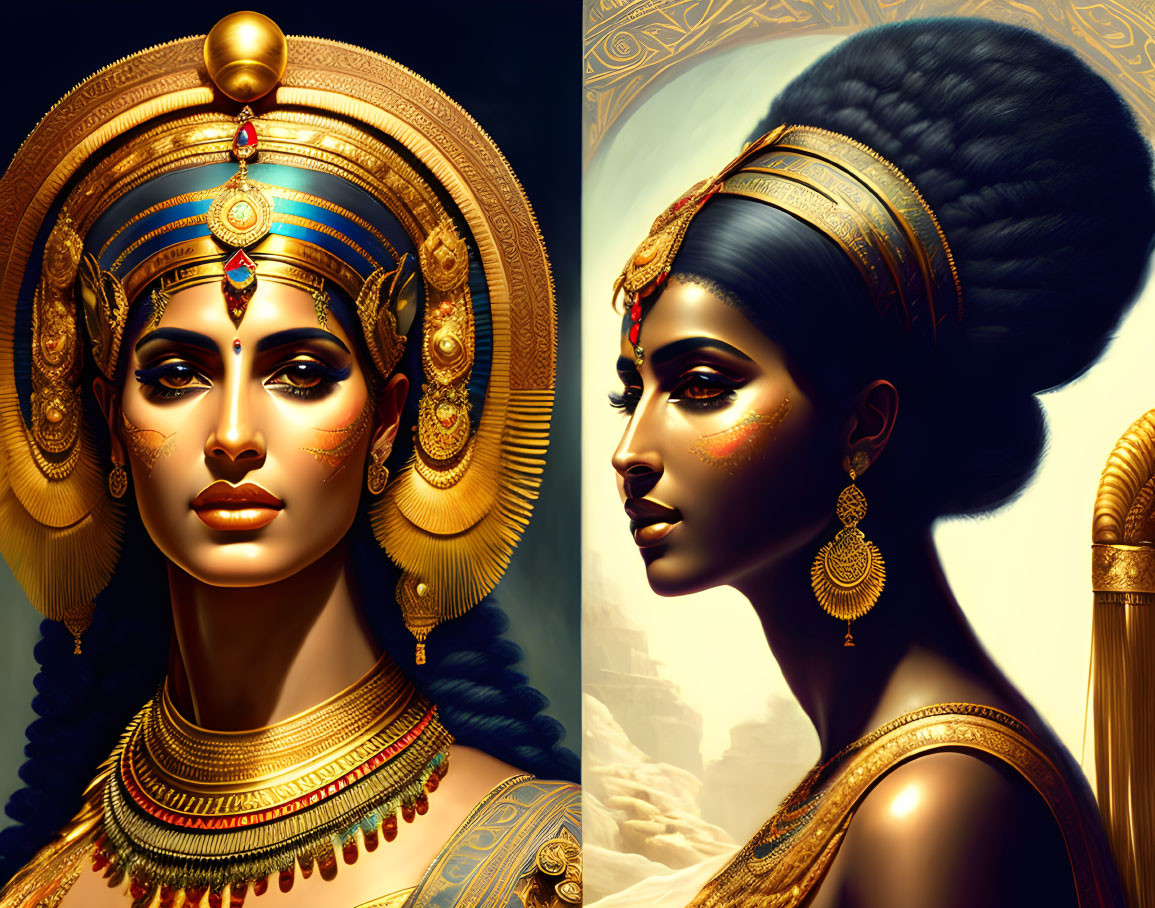 Ancient drawings of cleopatra