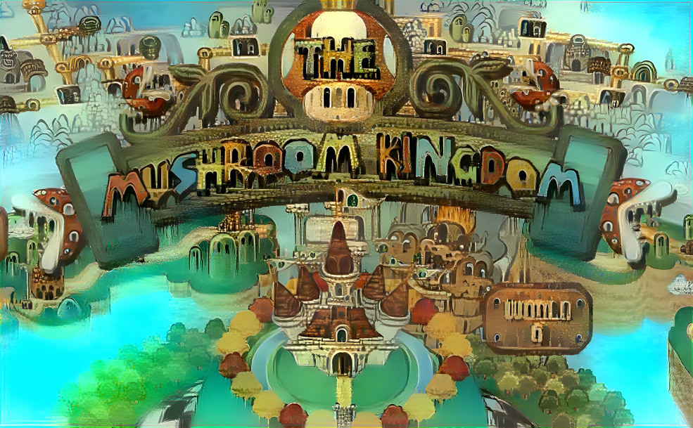 Steampunk mushroom Kingdom