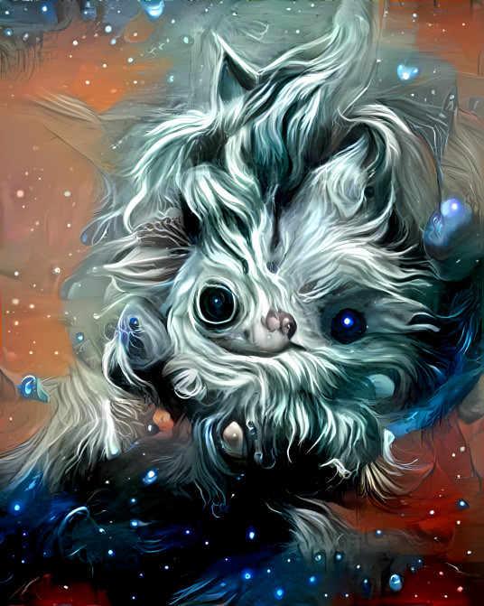 Galactic Fluffy Kitten