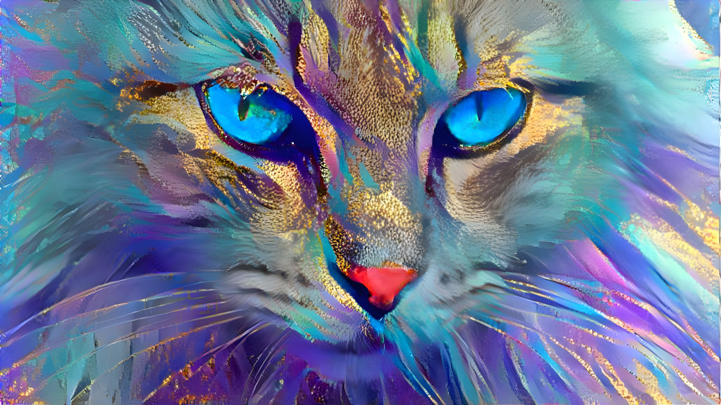 Painting cat