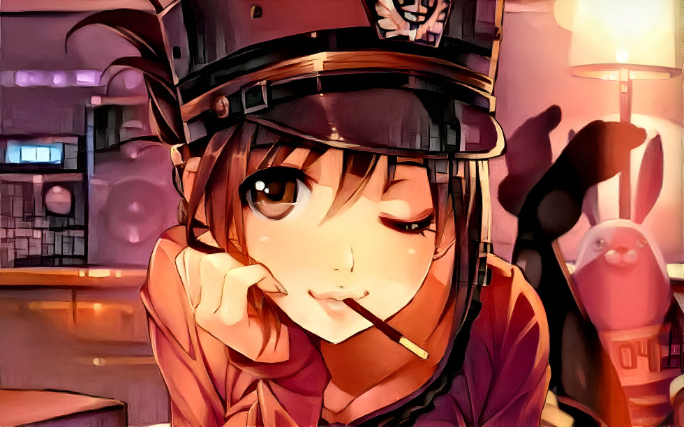 She wants to play Pocky Game with you