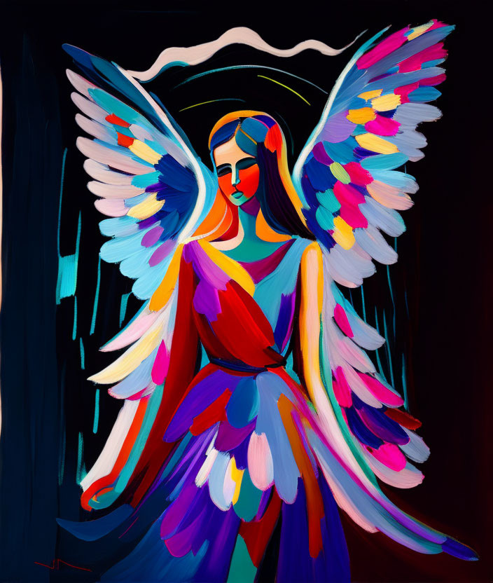 Matisse style Angel