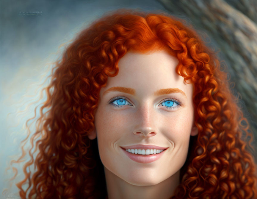 Lady with Red Hair