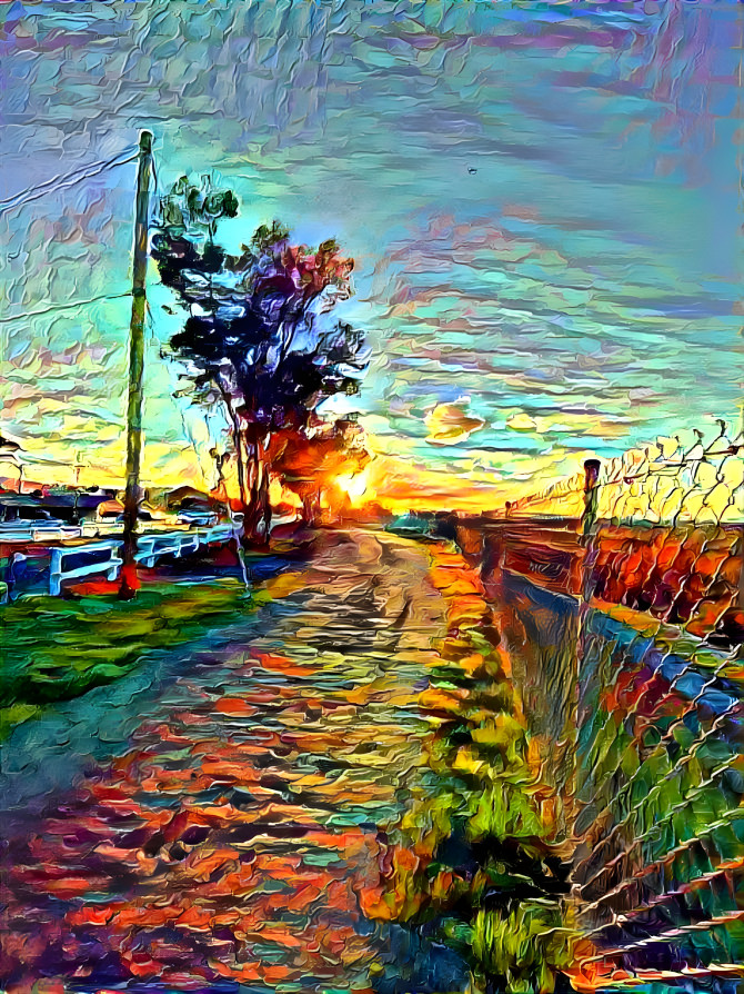 Path to the sun