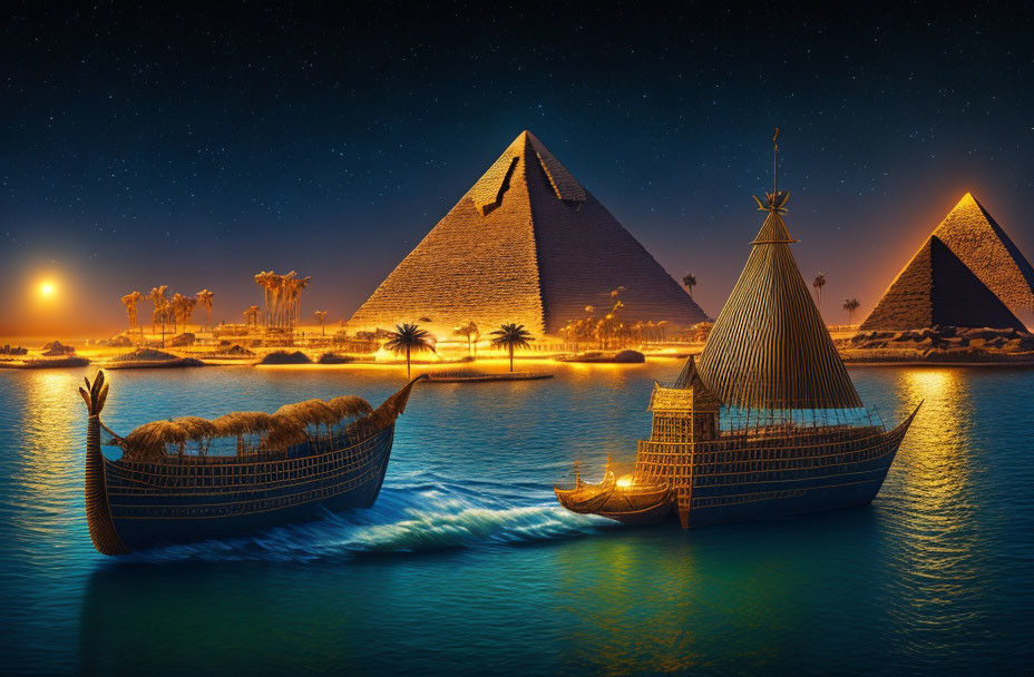 Pharaonic boat
