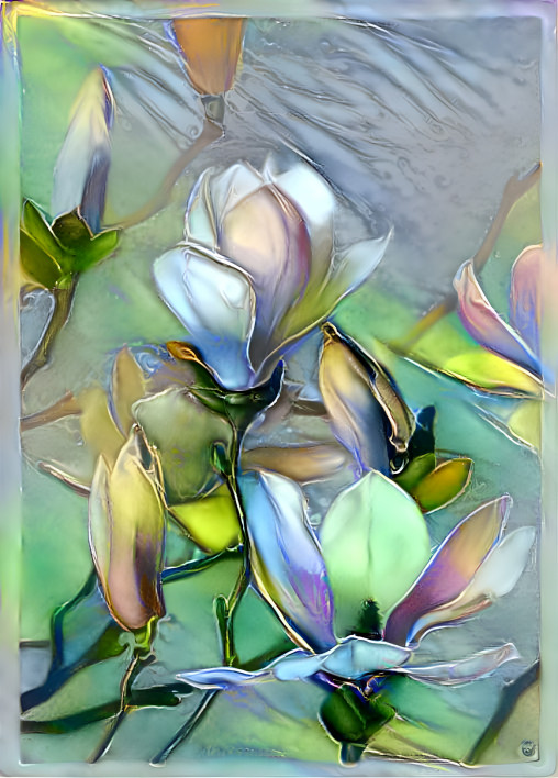 Magnolias in Spring